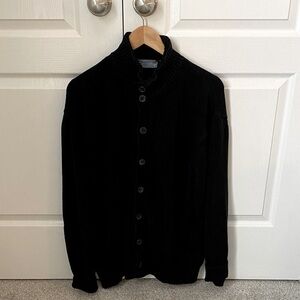 Oscar de la Renta Black Knit Sweater